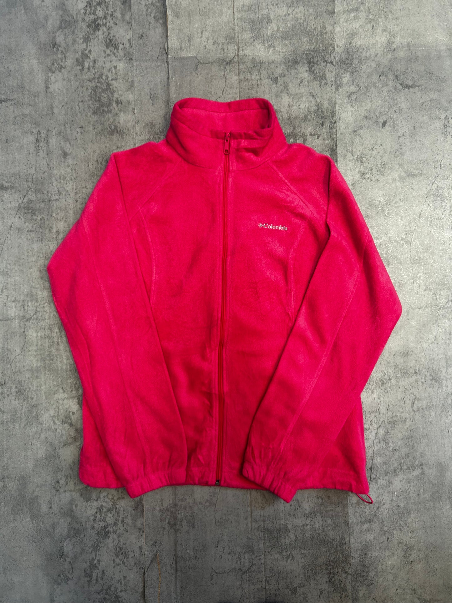 Columbia pink fleece jacket