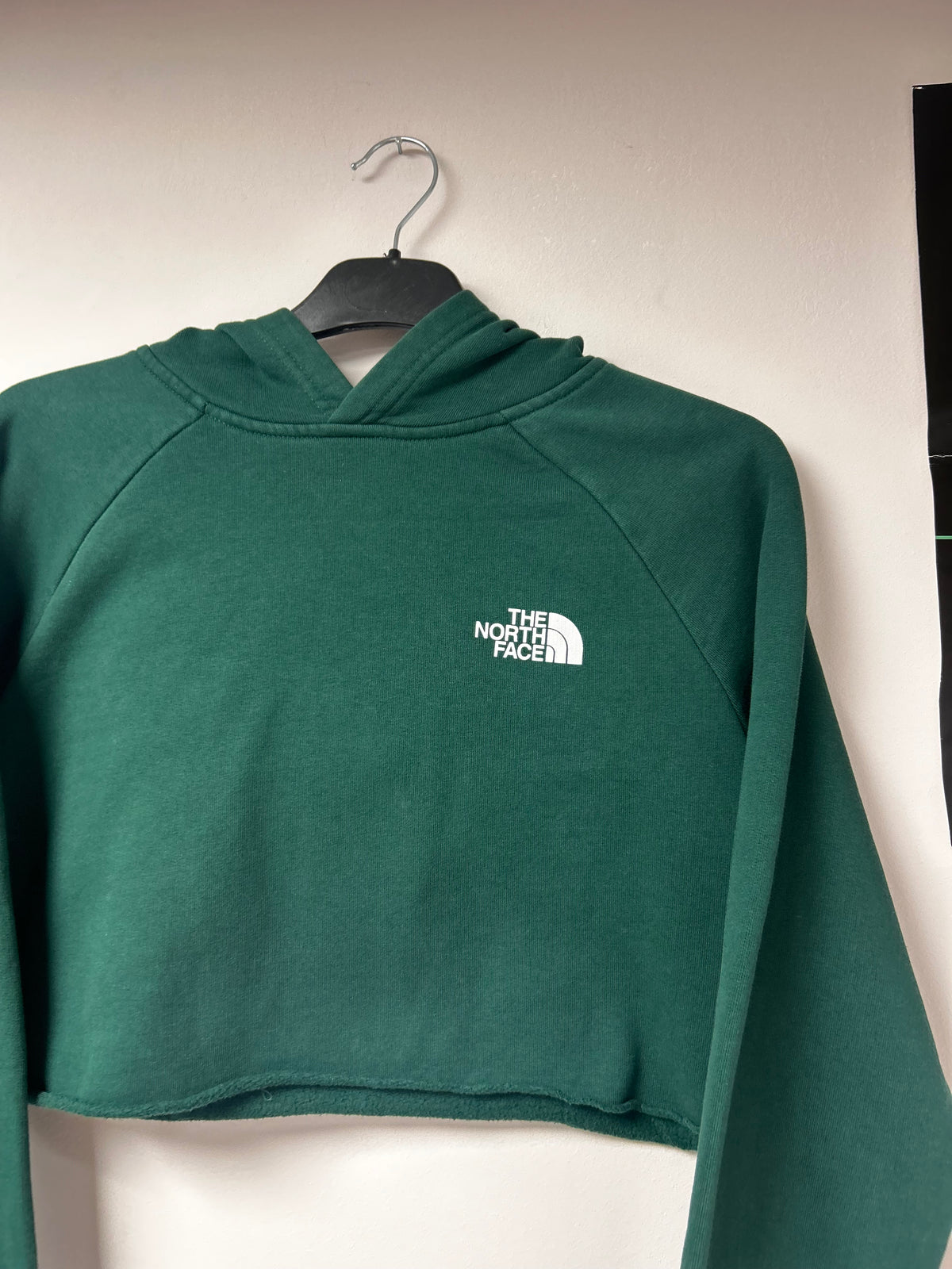 North face cropped hoodie