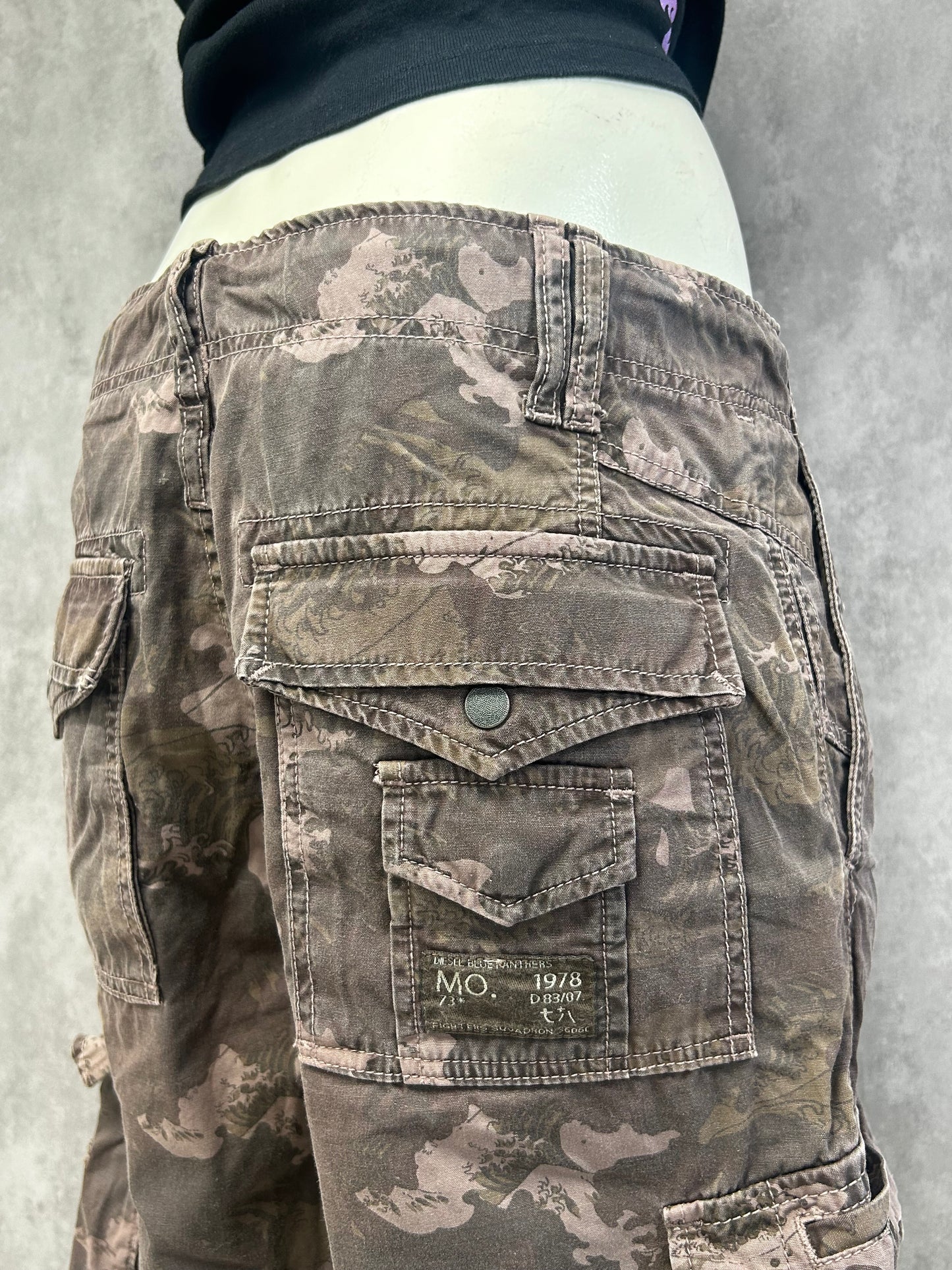 Diesel Camo jorts