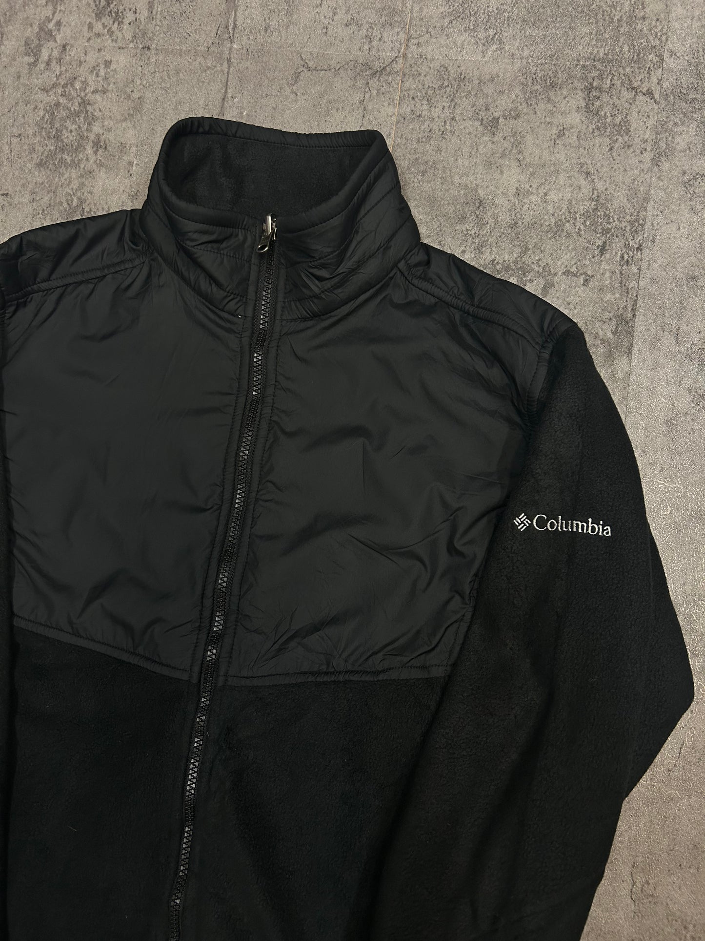 Columbia black fleece jacket