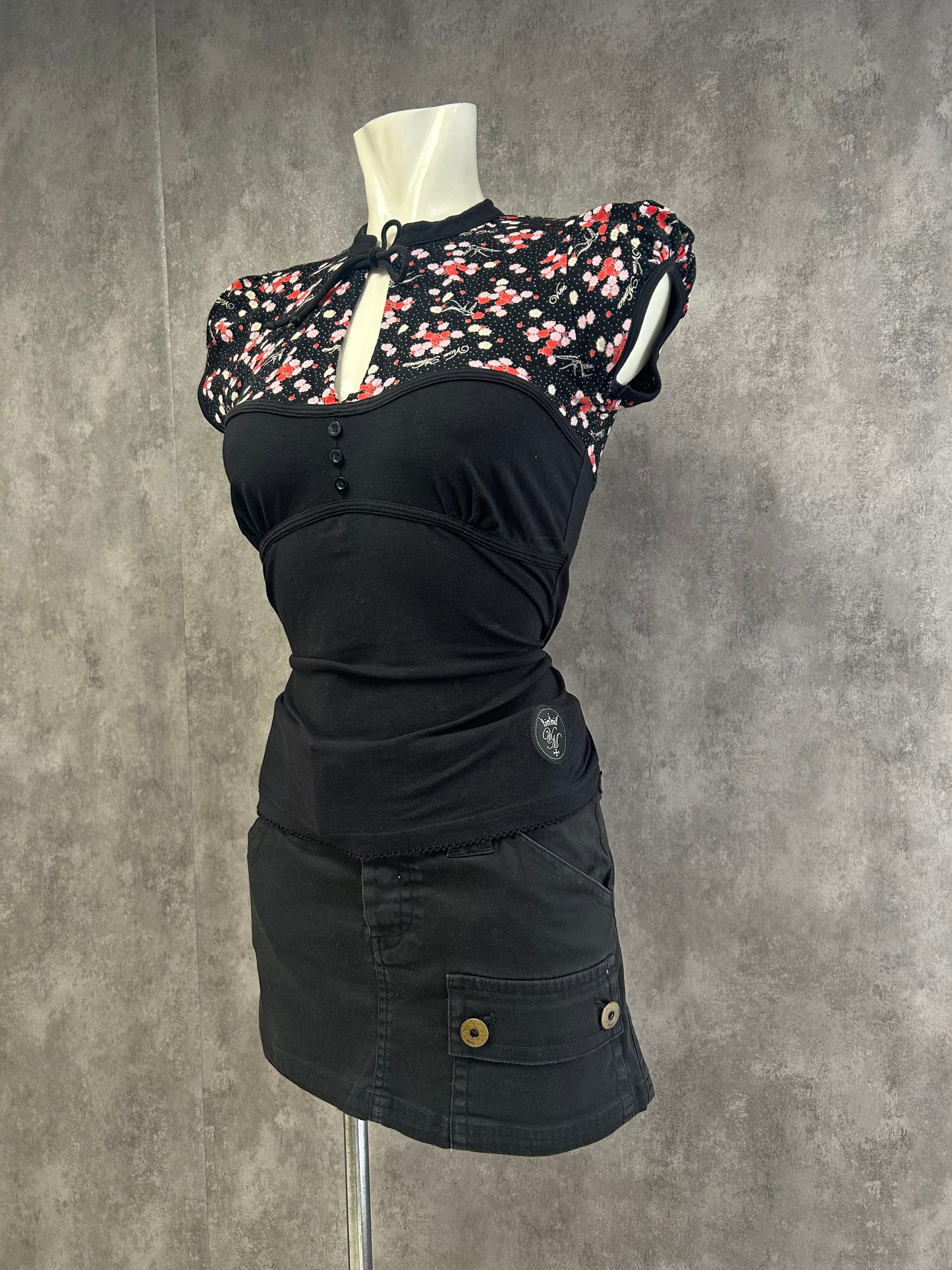Vive Maria dark coquette top