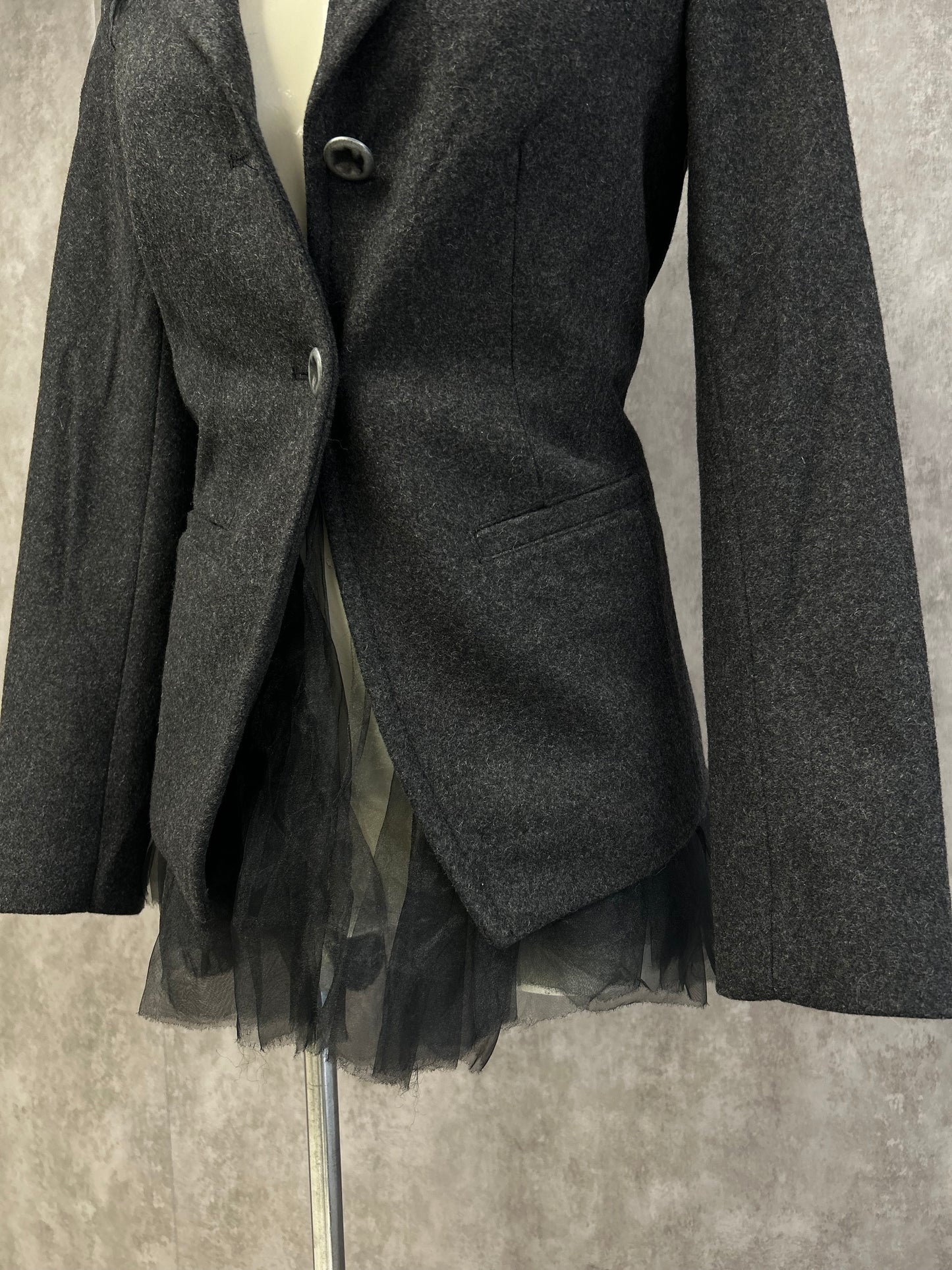 STEFANEL alt wool blazer
