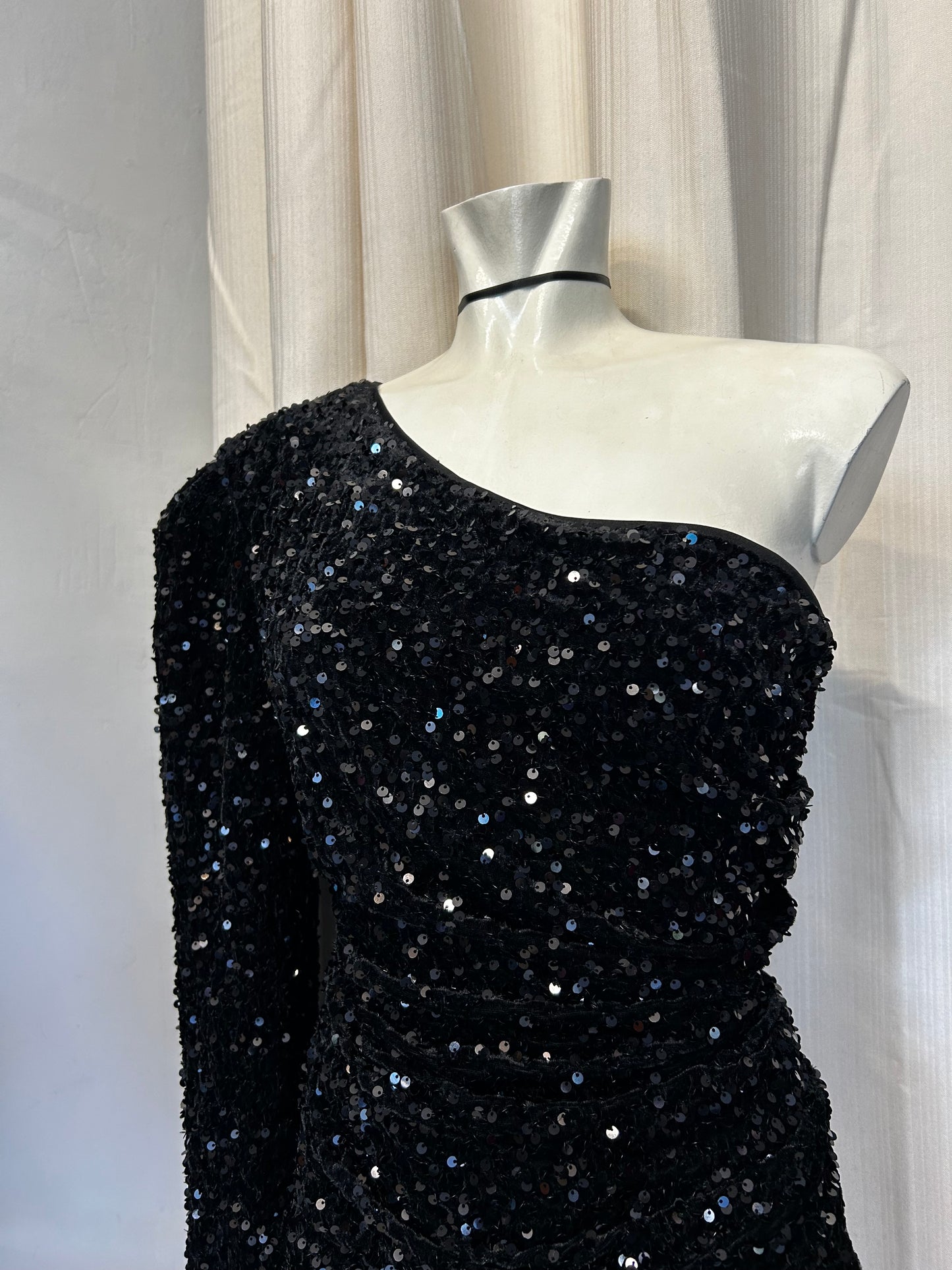 Sequin mini dress