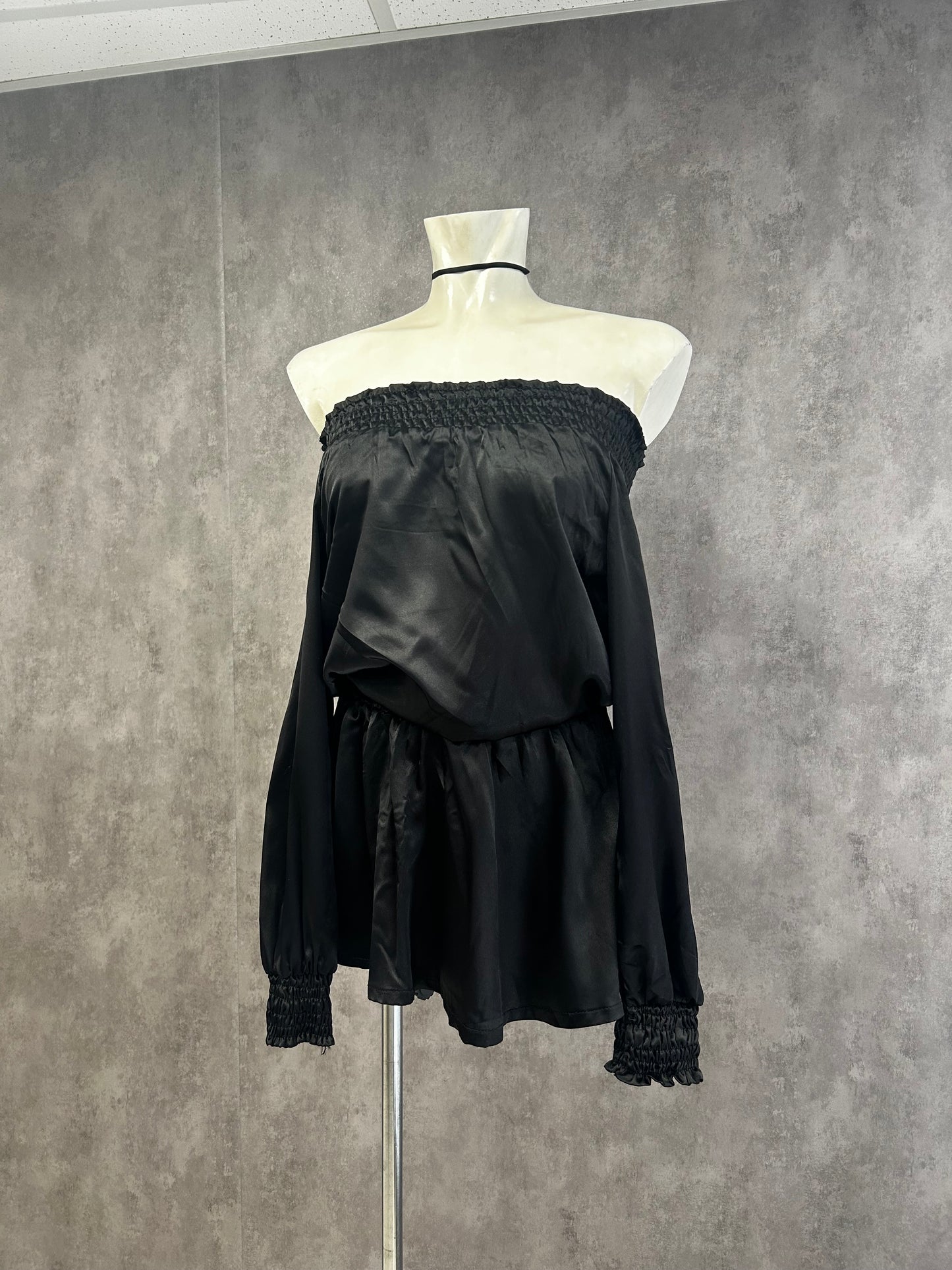 Y2K satin mini dress