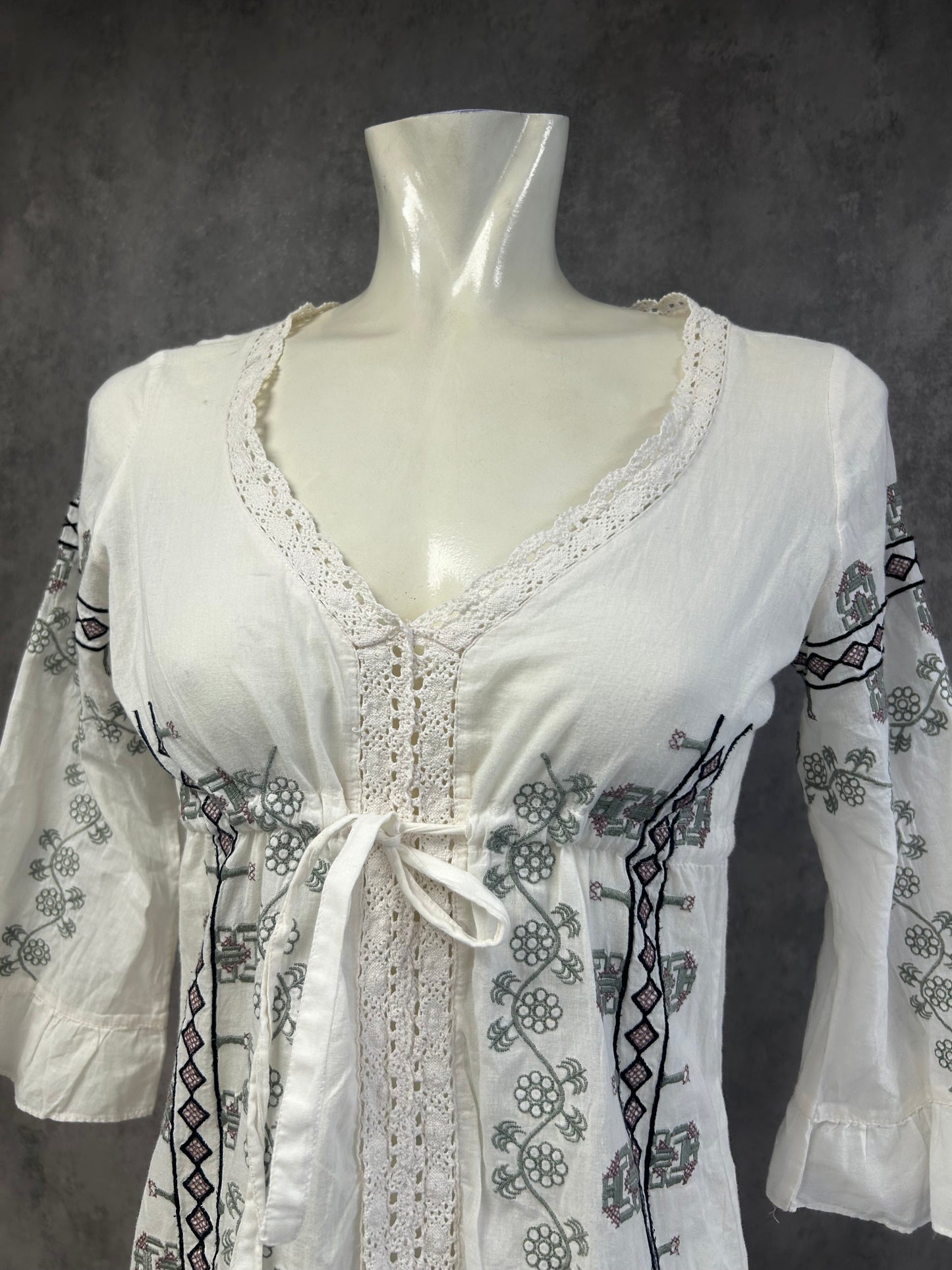 Odd molly white long top
