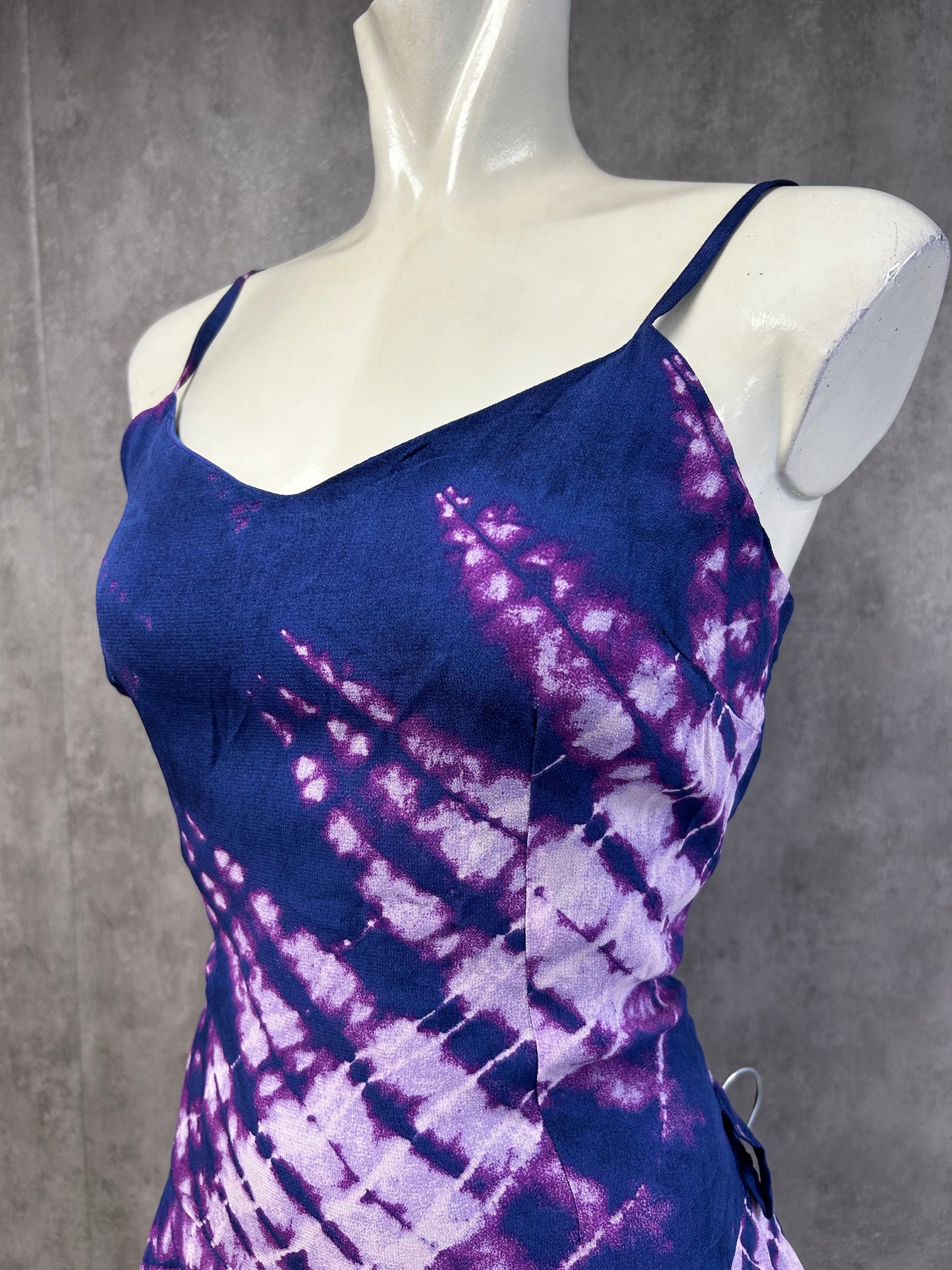 Vintage mini mesh dress