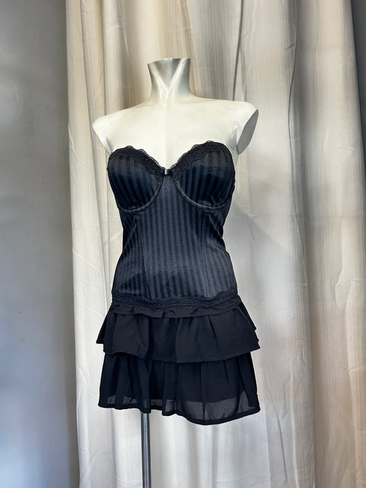 Black corset top