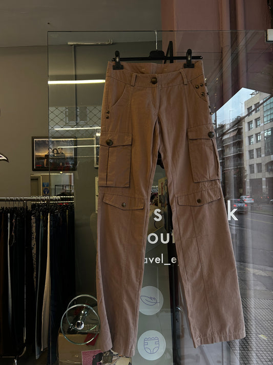 Y2K low rised brown pants
