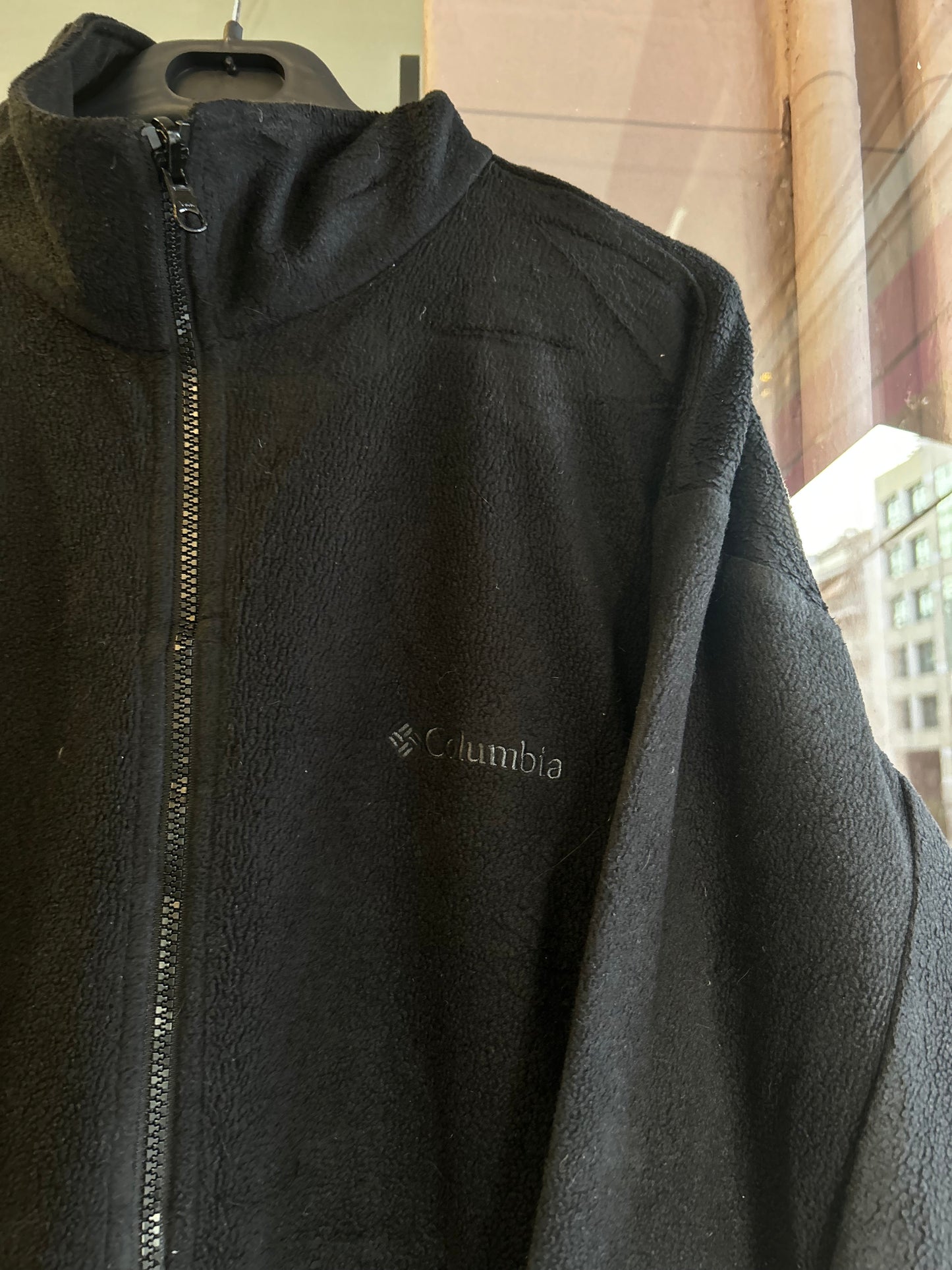 Columbia black fleece jacket
