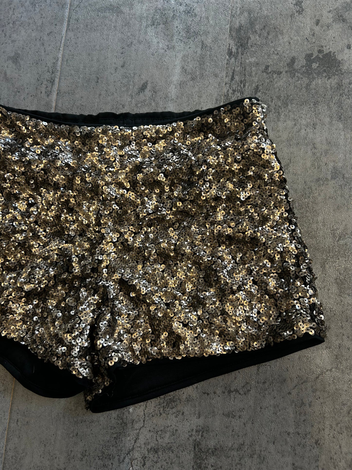 Jennyfer sequin mini shorts