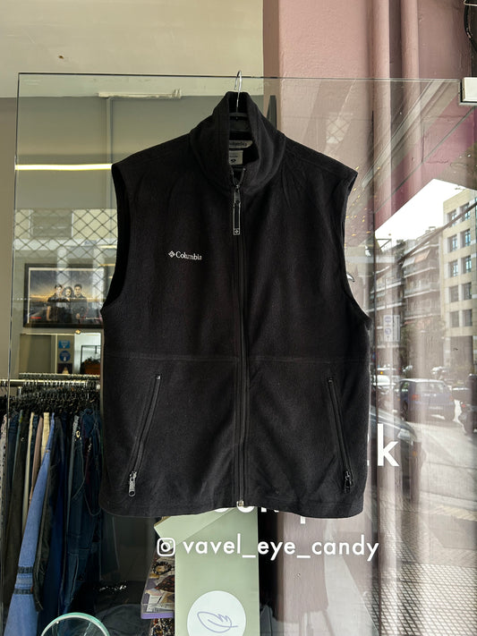 Columbia black vest fleece