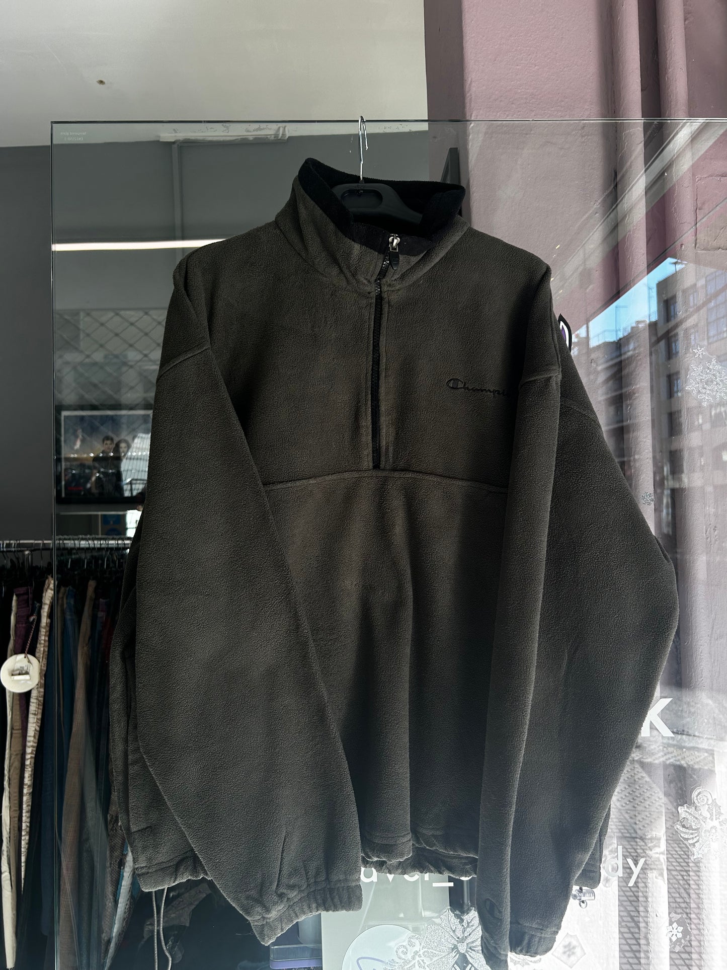 Champion thick half zip fleece