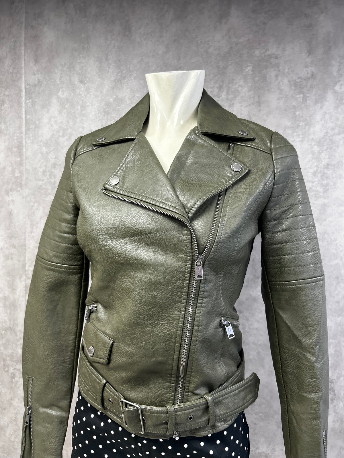 America today real leather jacket