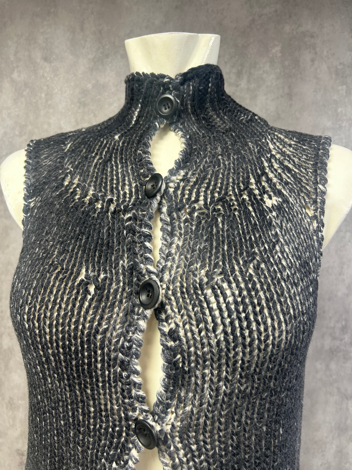 Y2K 100% cashmere knitted top