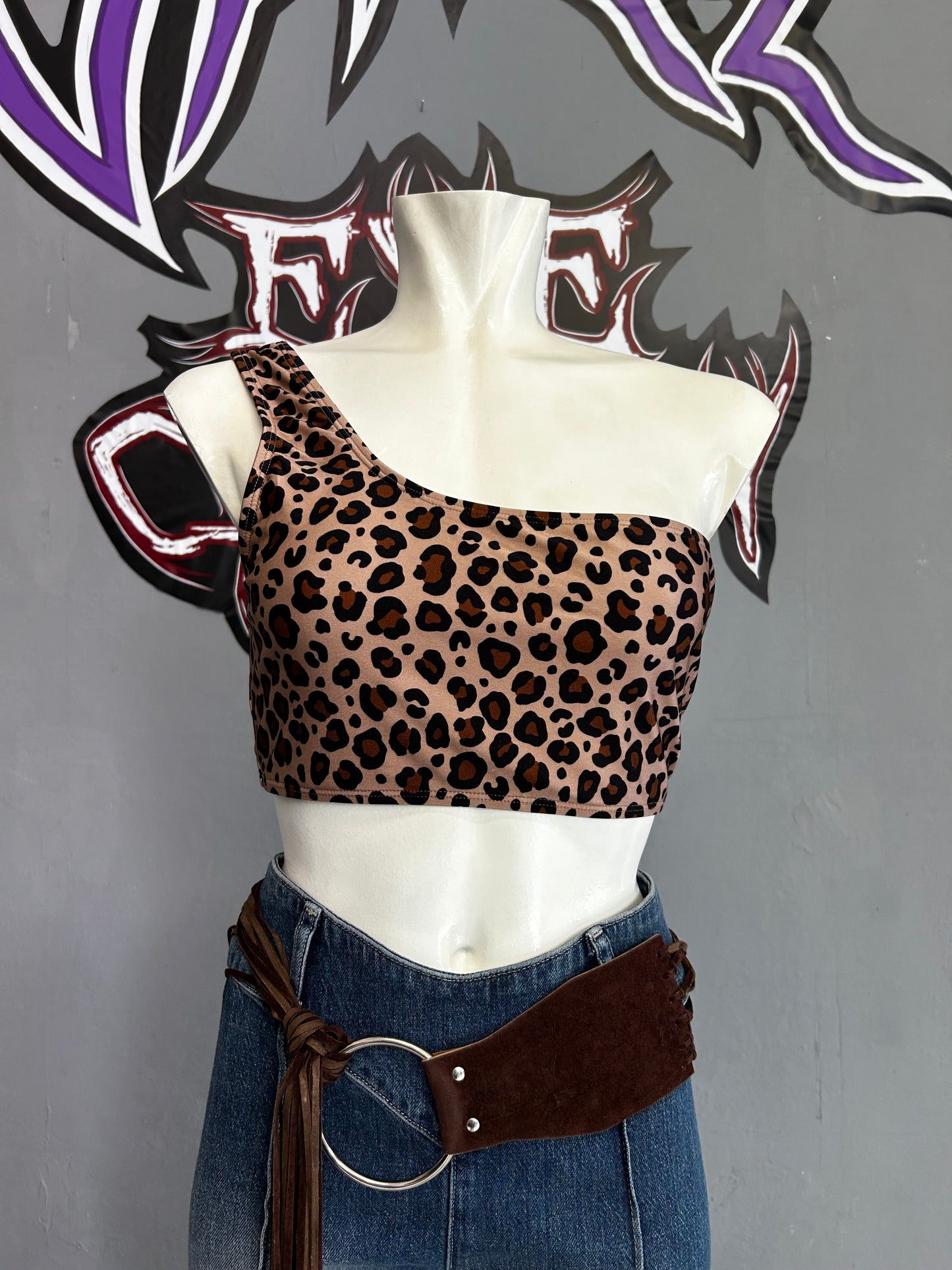 Animal printed top