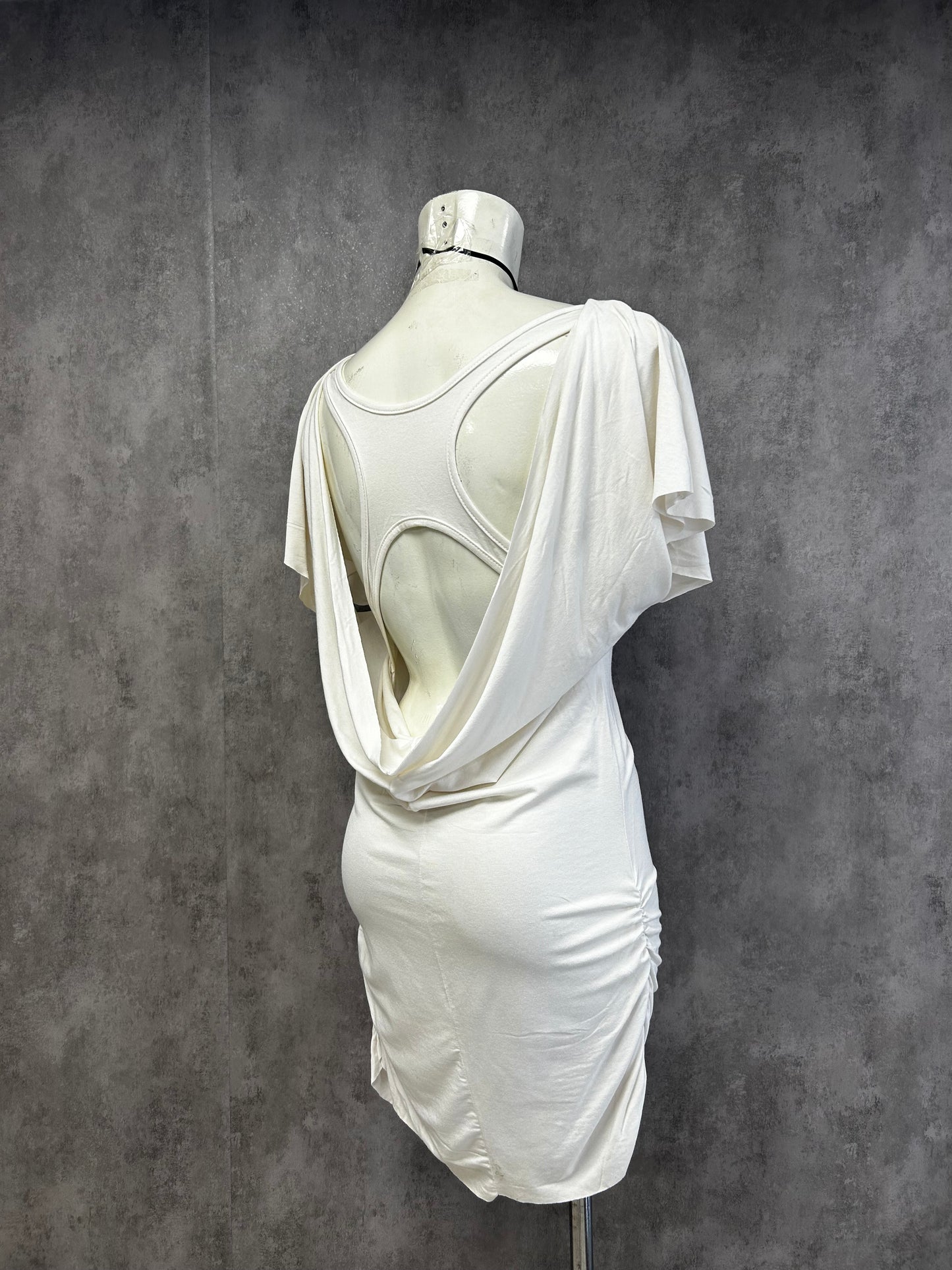 08s white mini dress