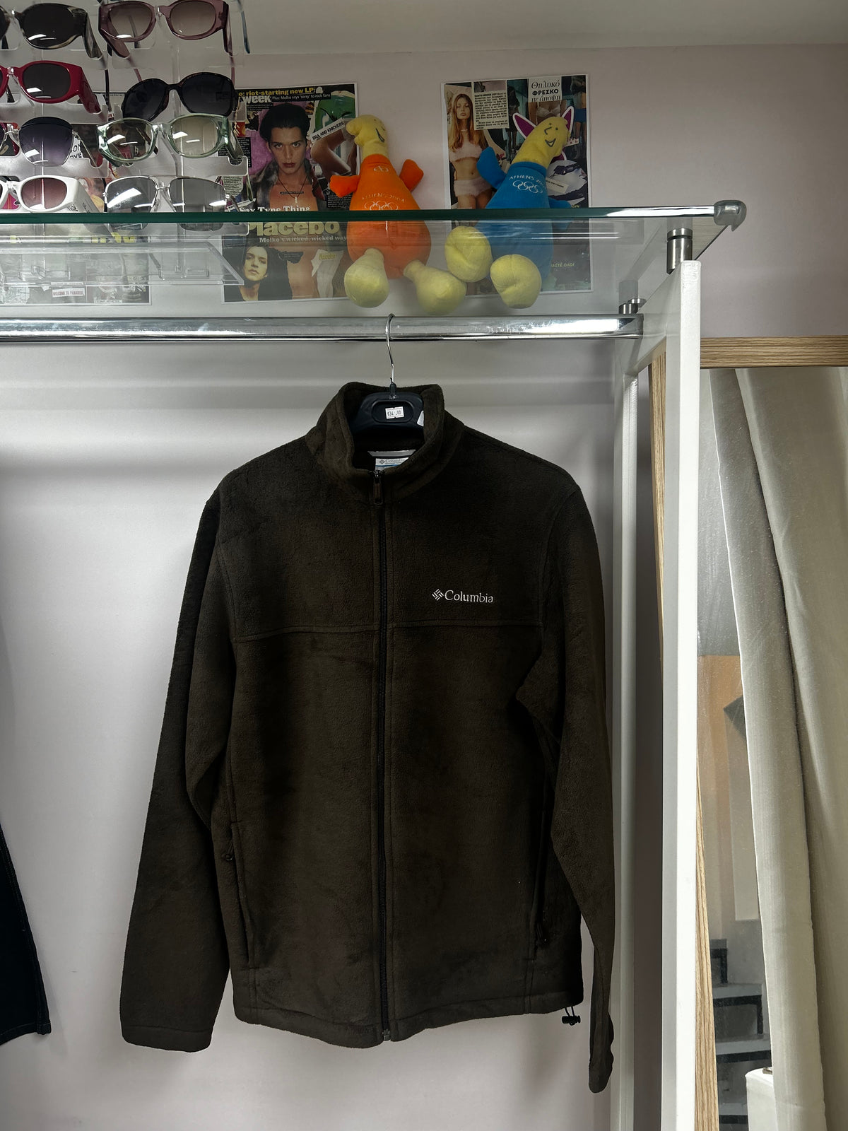 Columbia brown fleece