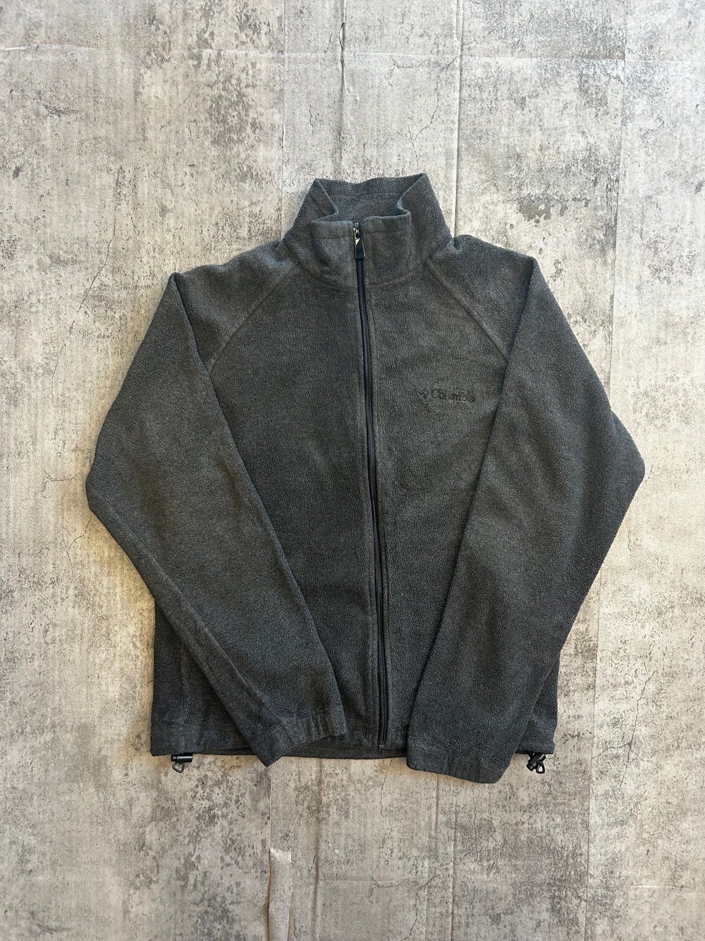 Columbia grey fleece jacket