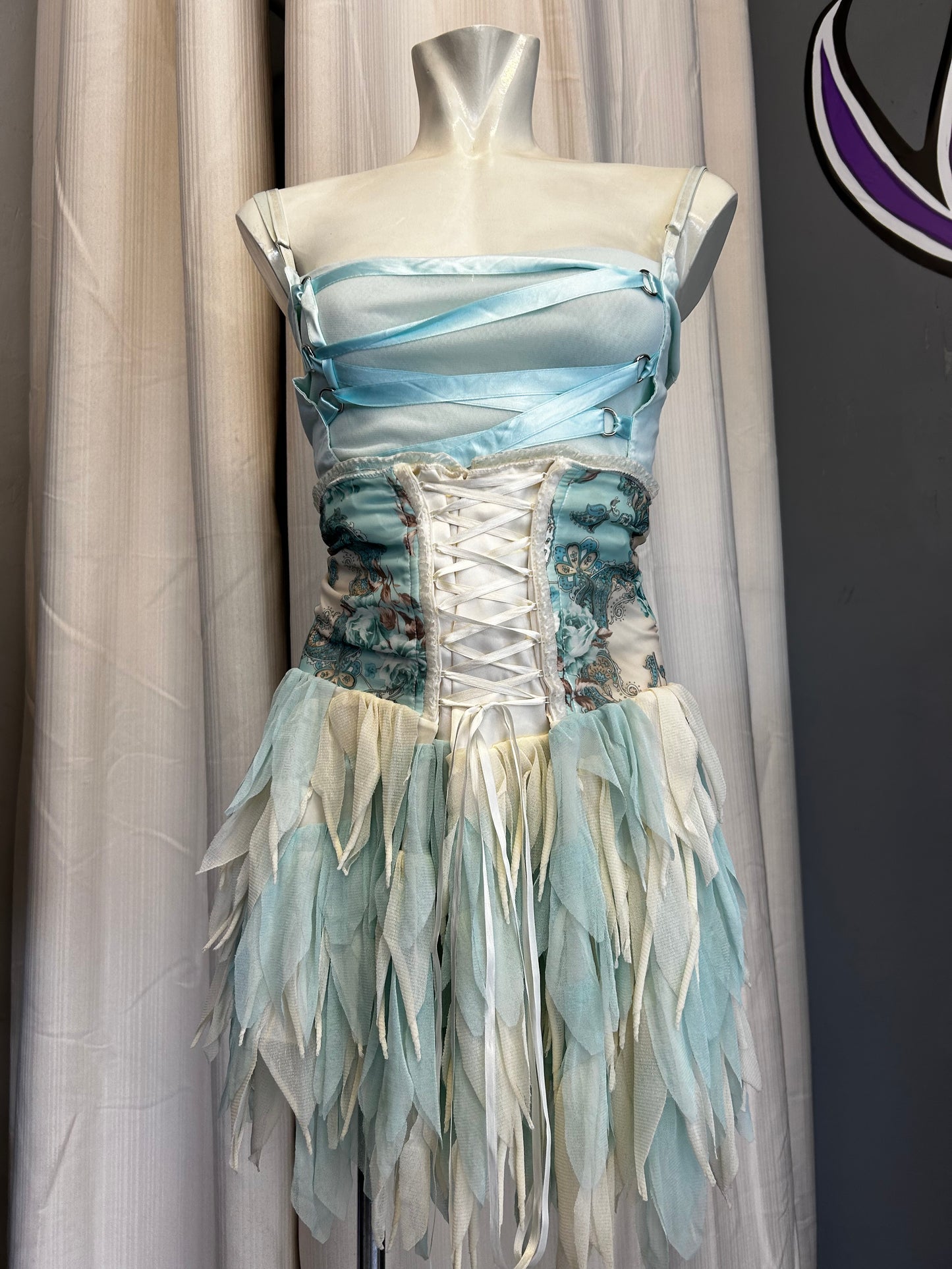 Vintage mesh fairy skirt