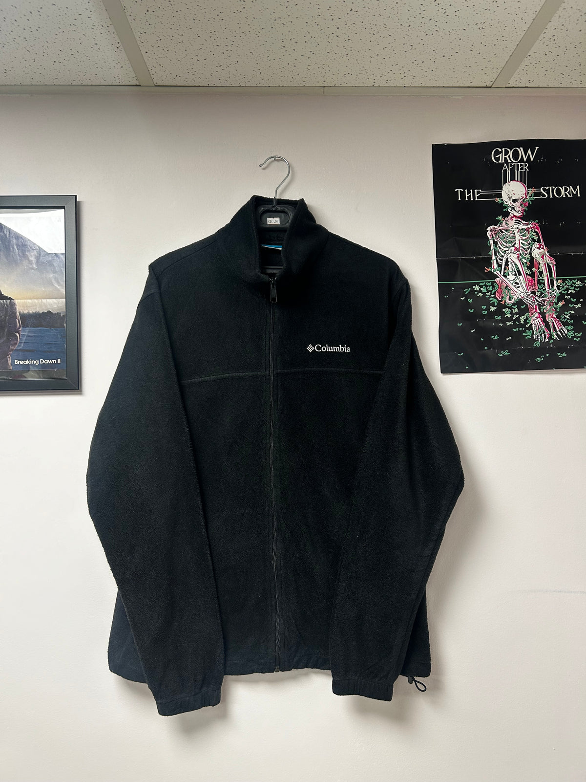 Columbia black fleece jacket