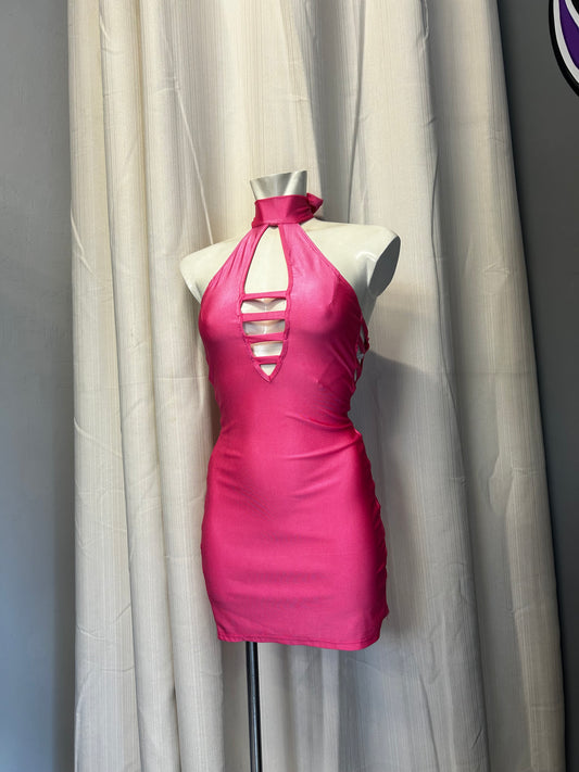 Pink summer dress