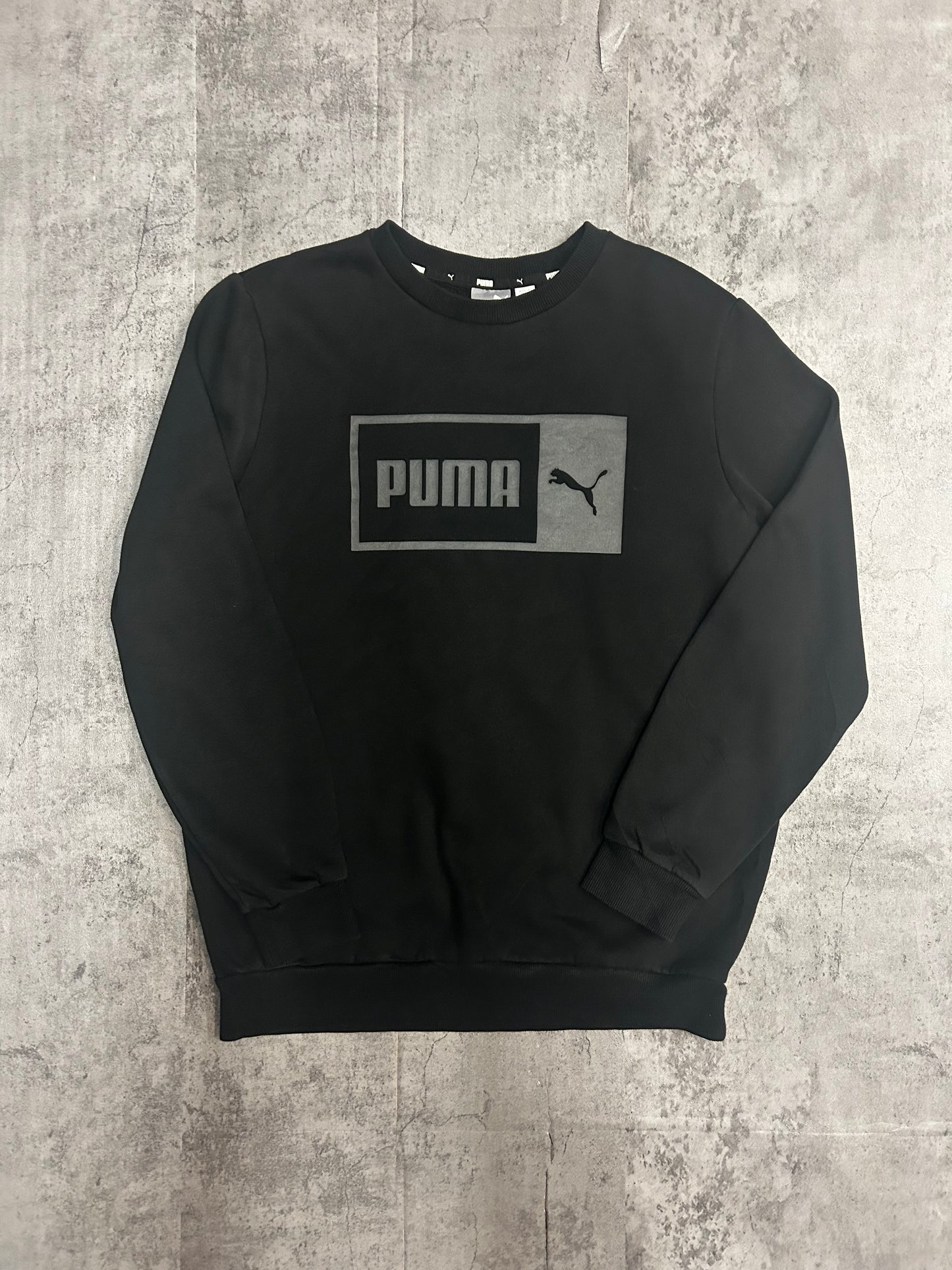 Puma black crewneck