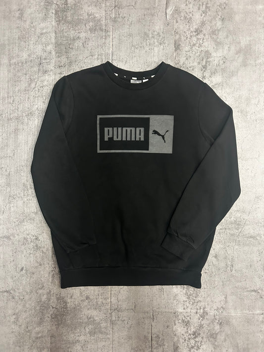 Puma black crewneck