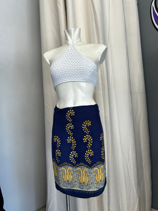 Vintage pareo skirt
