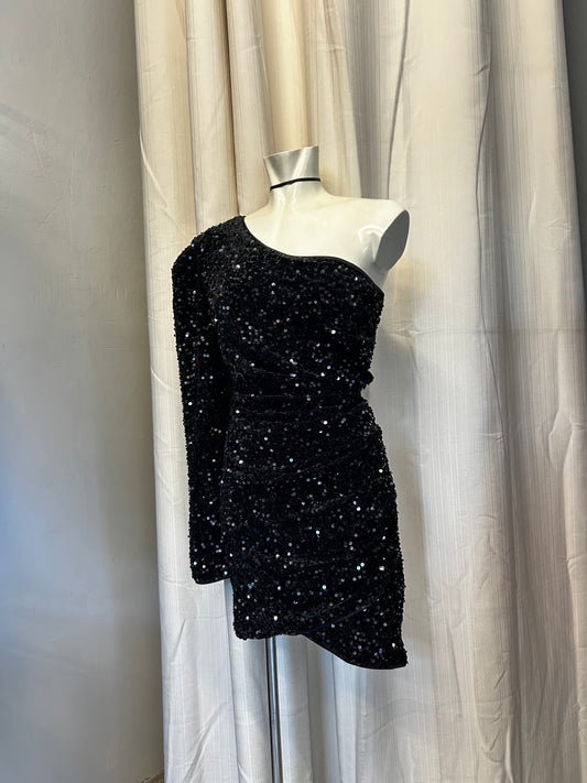 Sequin mini dress