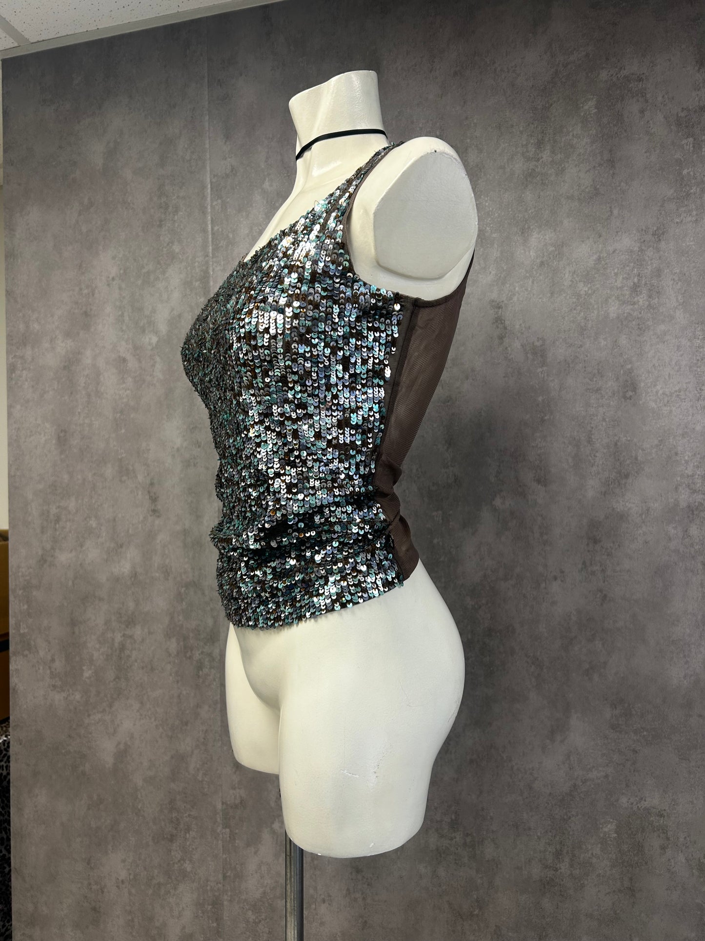 Ysatis sequin top