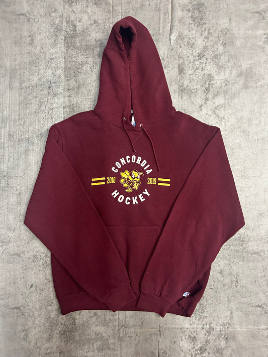 Russell burgundy hoodie