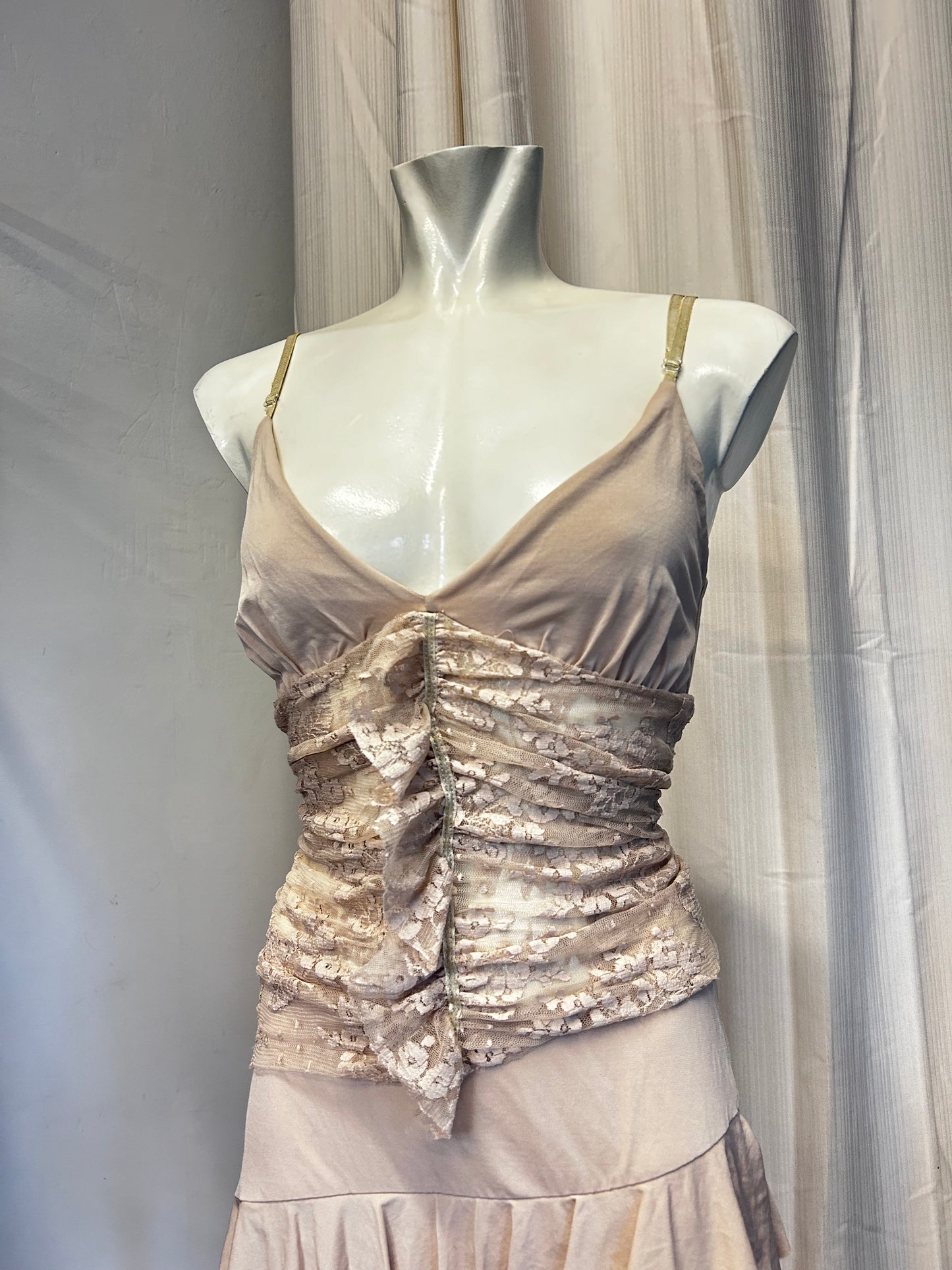 Y2K mini mesh dress