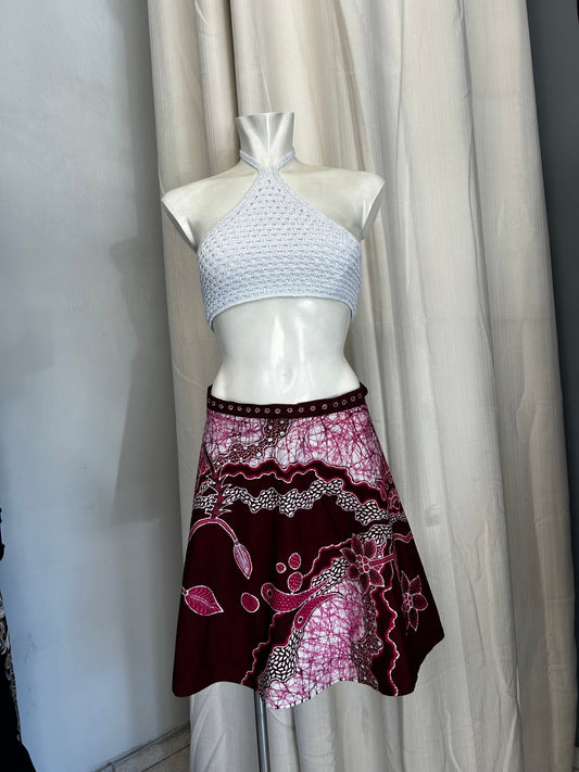 Vintage pareo skirt