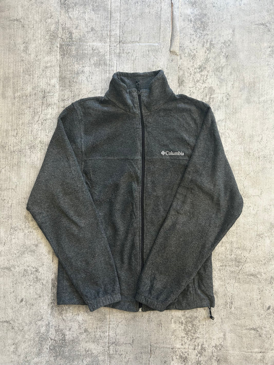 Columbia grey fleece jacket