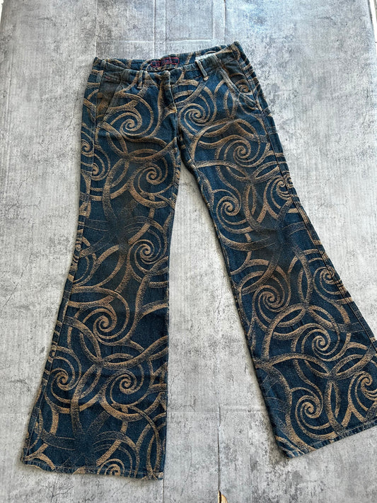 Y2K low rised denim pants