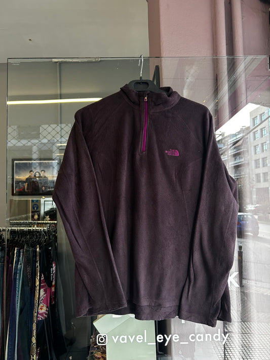 The north face half zip fleece