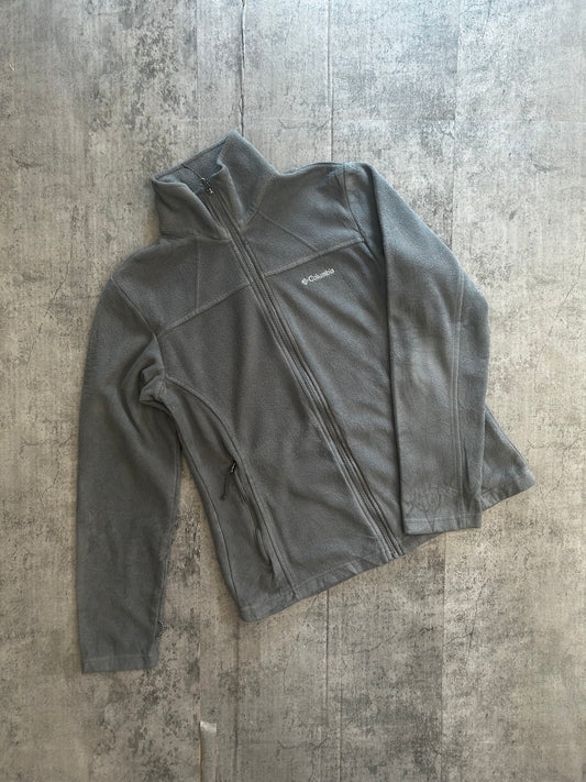 Columbia grey fleece jacket