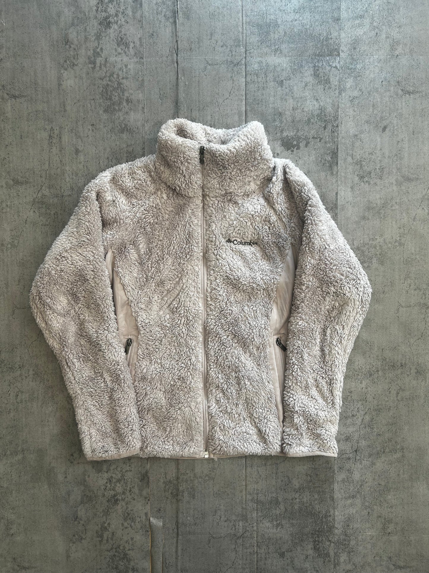 Columbia fluffy fleece jacket