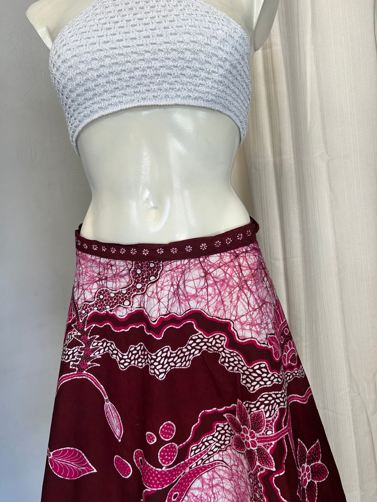 Vintage pareo skirt