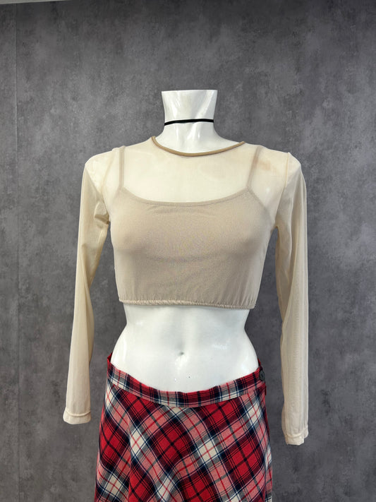 Vintage cropped top