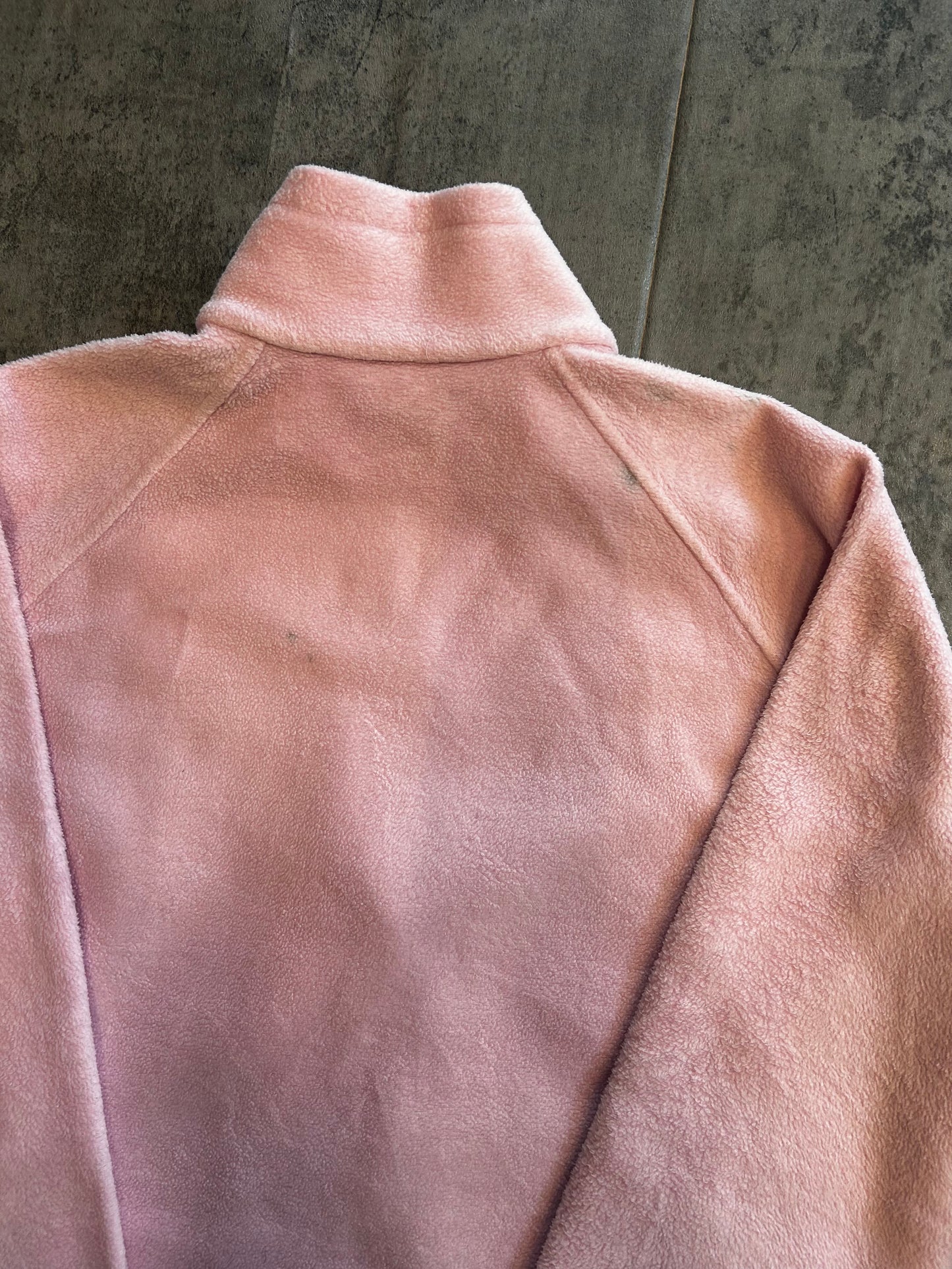 Columbia baby pink fleece jacket