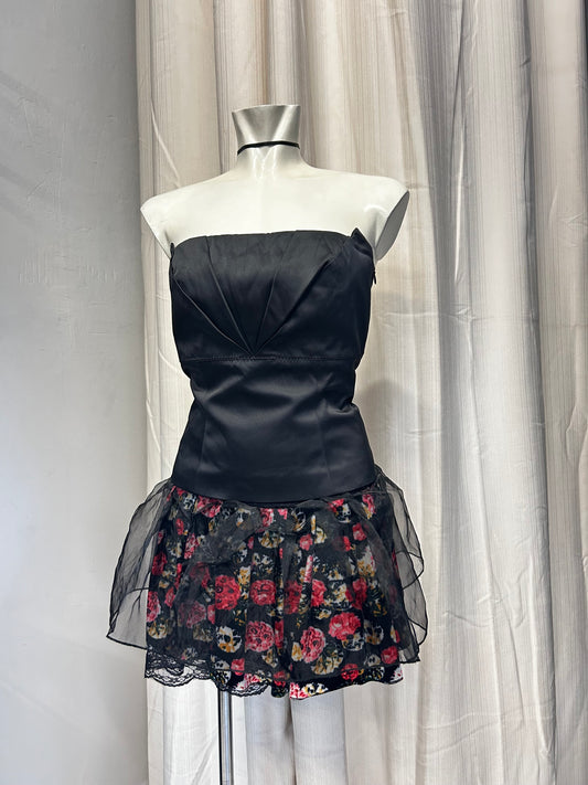 Satin corset top