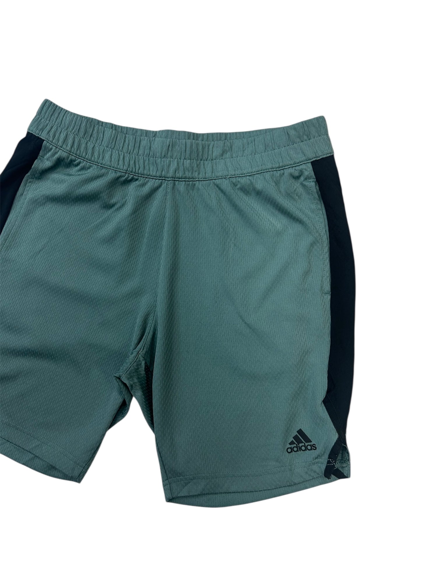 Adidas dark green shorts