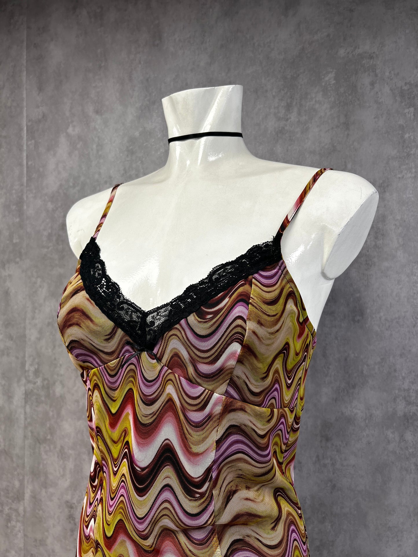 Urban outfitters maxi mesh dress