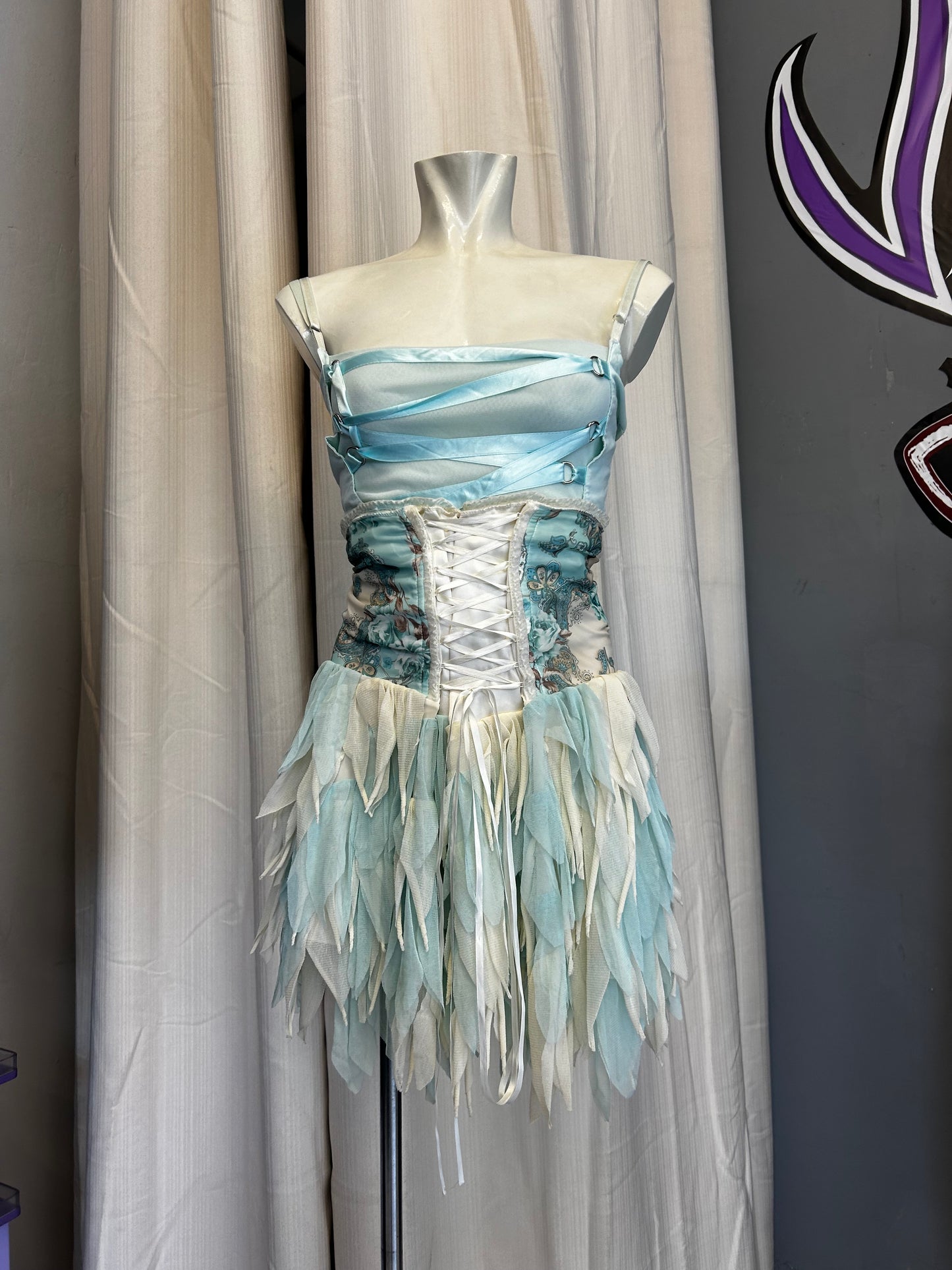 Vintage mesh fairy skirt