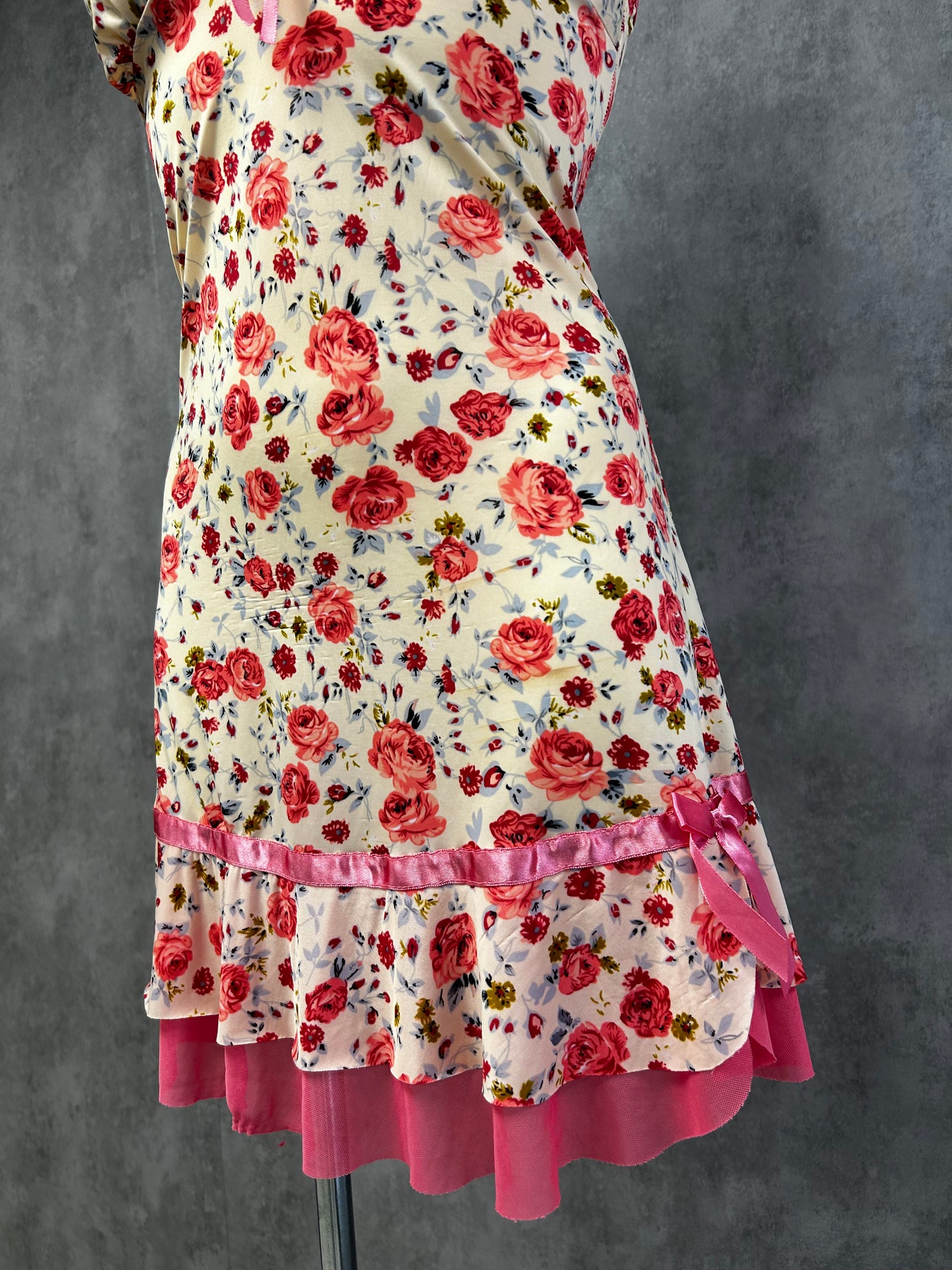 Coquette Floral baby doll dress