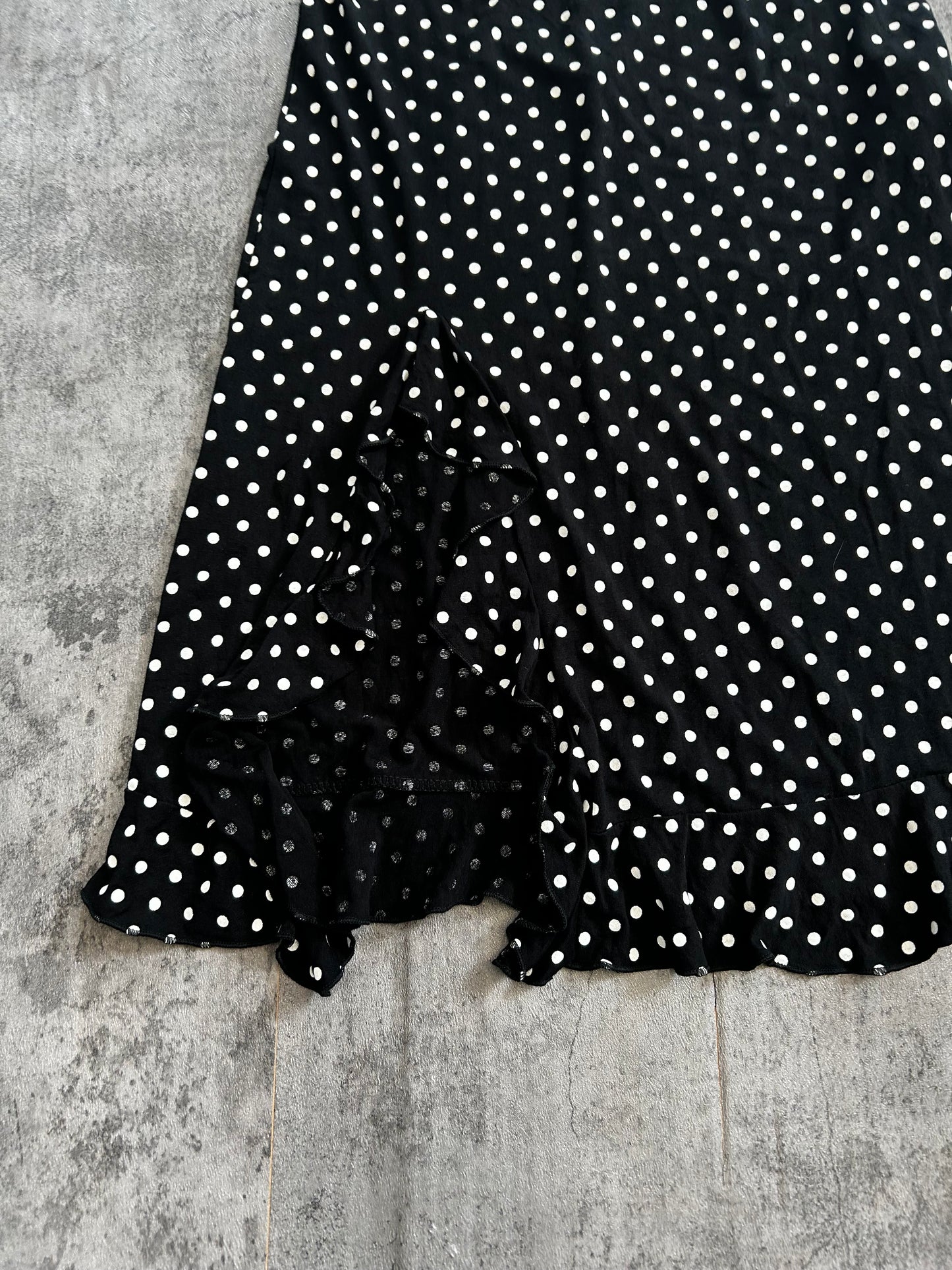 Pimkie polka dot midi skirt