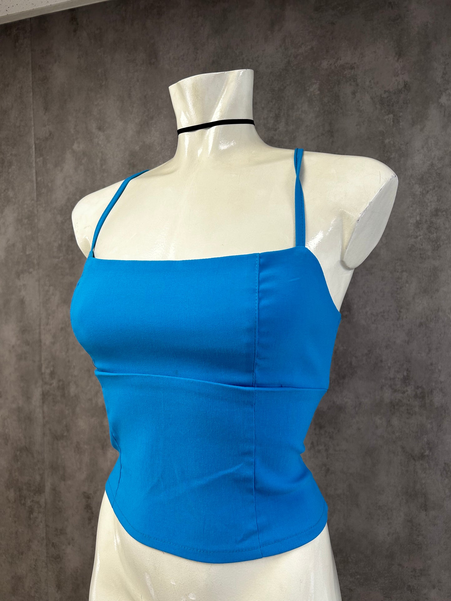 Y2k backless top