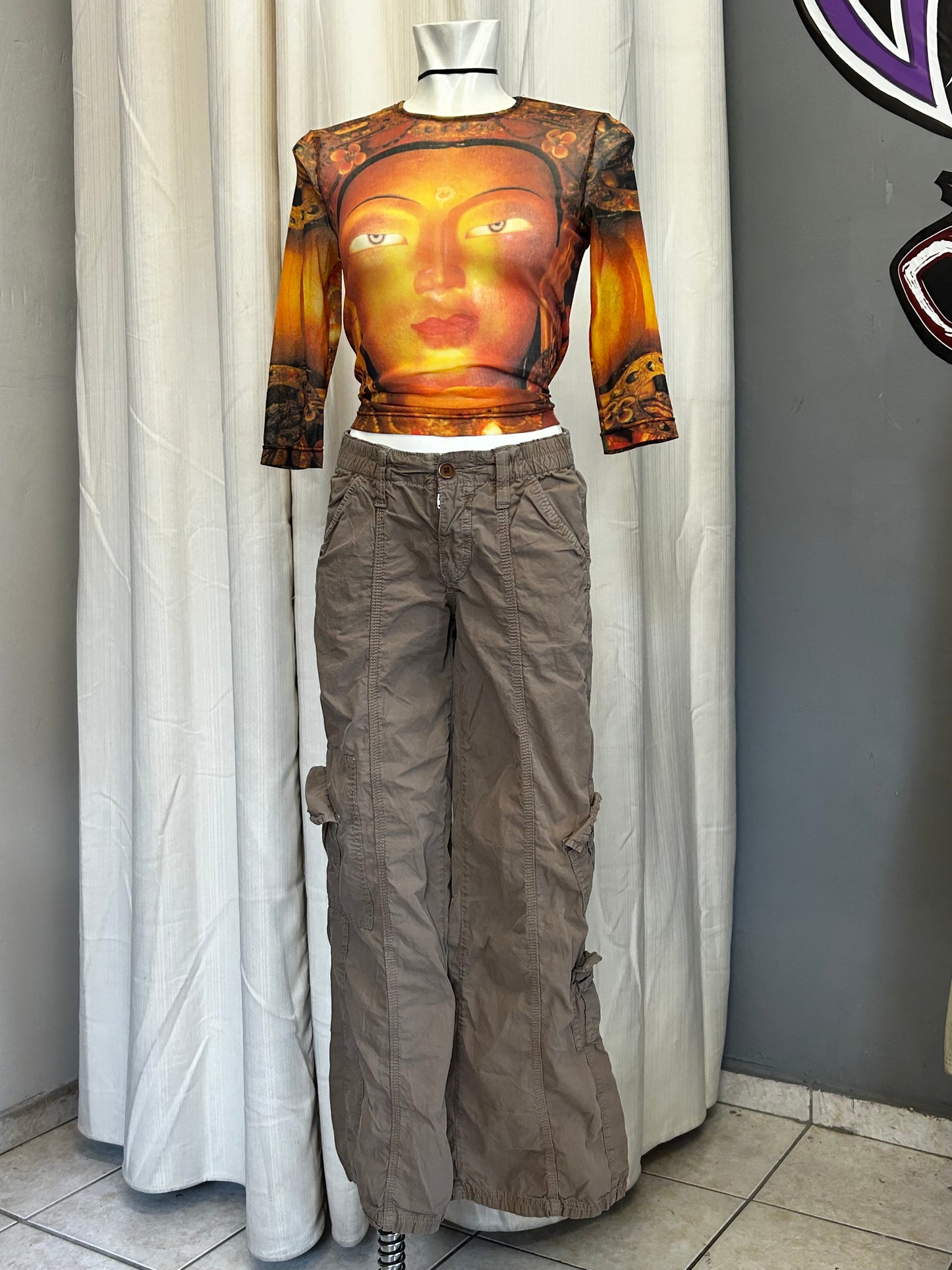 Bdg low rised cargo pants