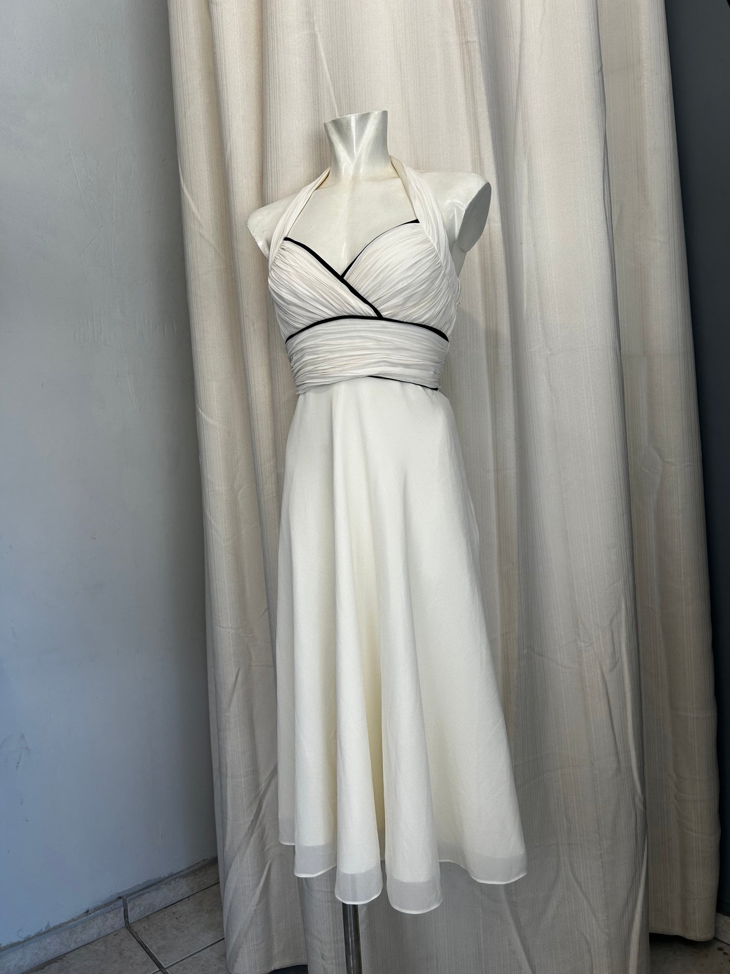 Coast midi mesh dress